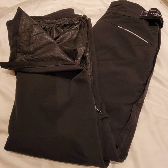 Karbon Pants & Jumpsuits Karbon Crystal Ski Pants Black Poshmark